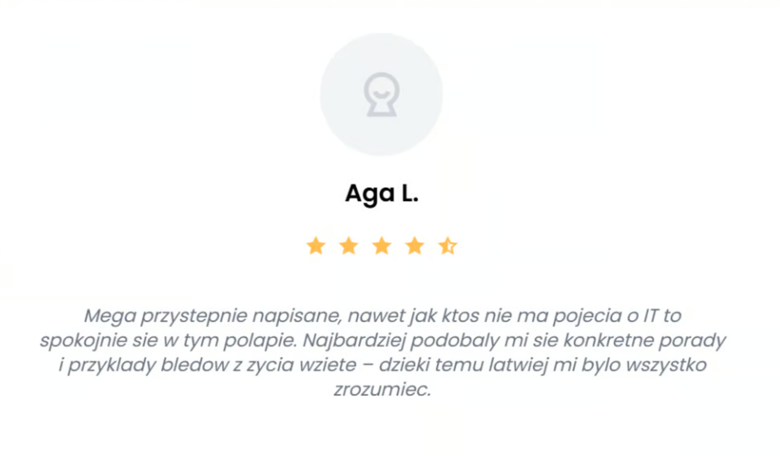 Opinia czytelnika o e-booku - 3